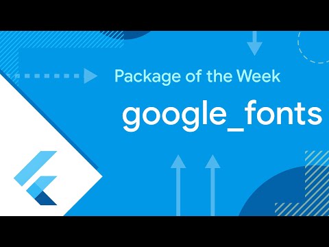 Google Fonts Package Downloads